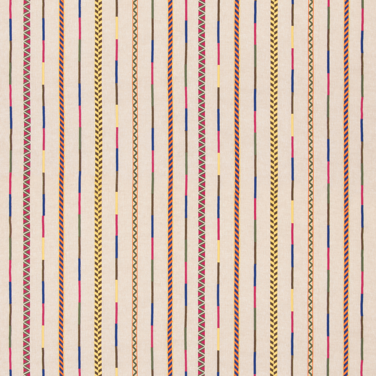GP & J Baker | Backdrop fabric - Fuchsia/Blue