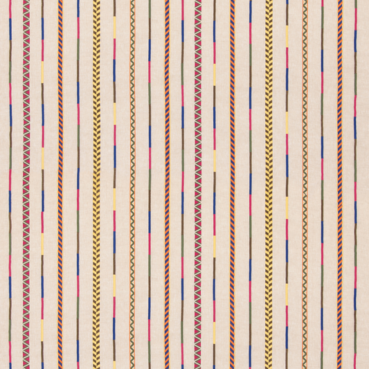 GP & J Baker | Backdrop fabric - Fuchsia/Blue