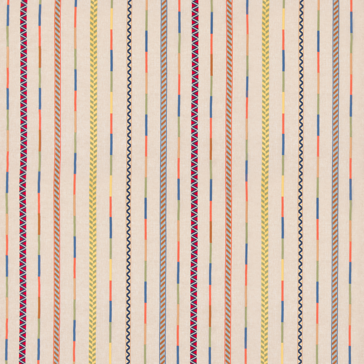 GP & J Baker | Backdrop fabric - Coral/Sage