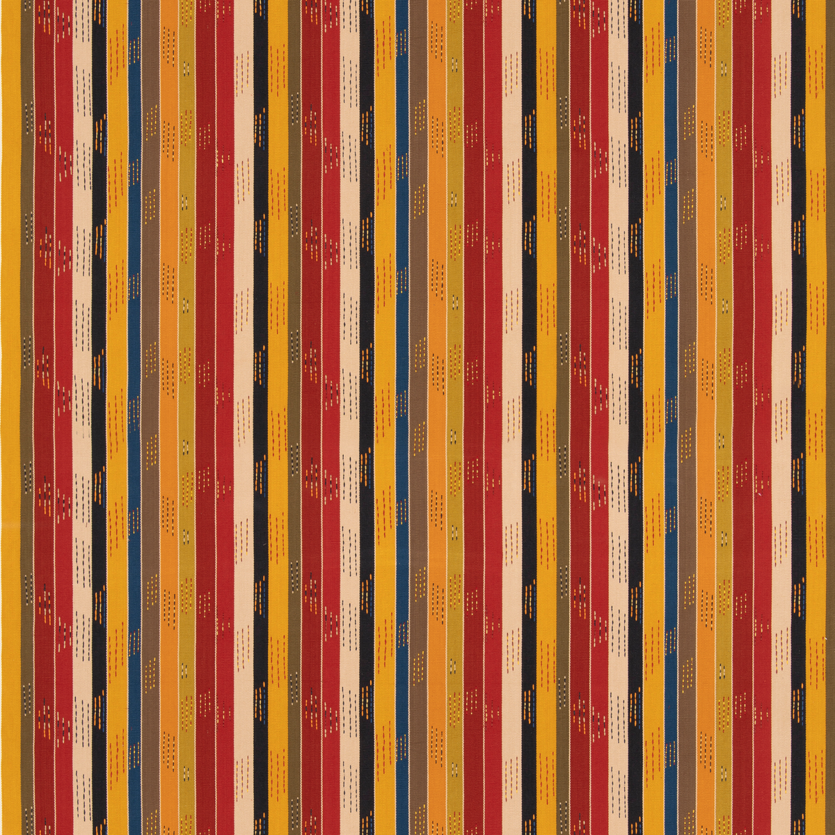 GP & J Baker | Jogalong fabric - Red/Ochre