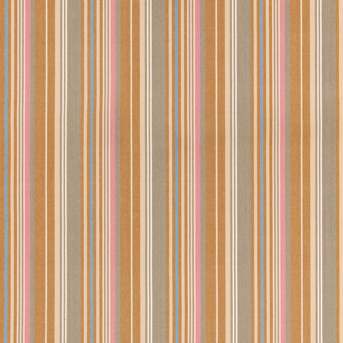 GP & J Baker | Petra Stripe fabric - Sand/Grey