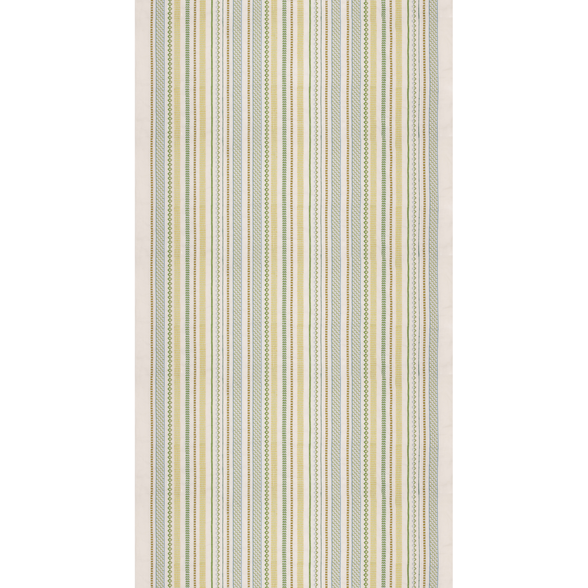 GP & J Baker | Tudor Stripe fabric - Green