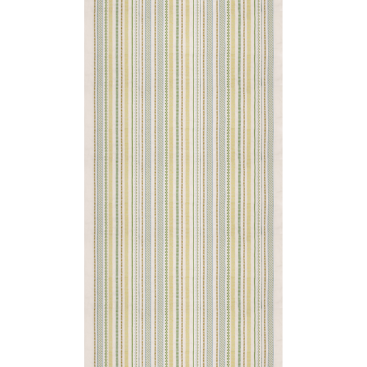 GP & J Baker | Tudor Stripe fabric - Green