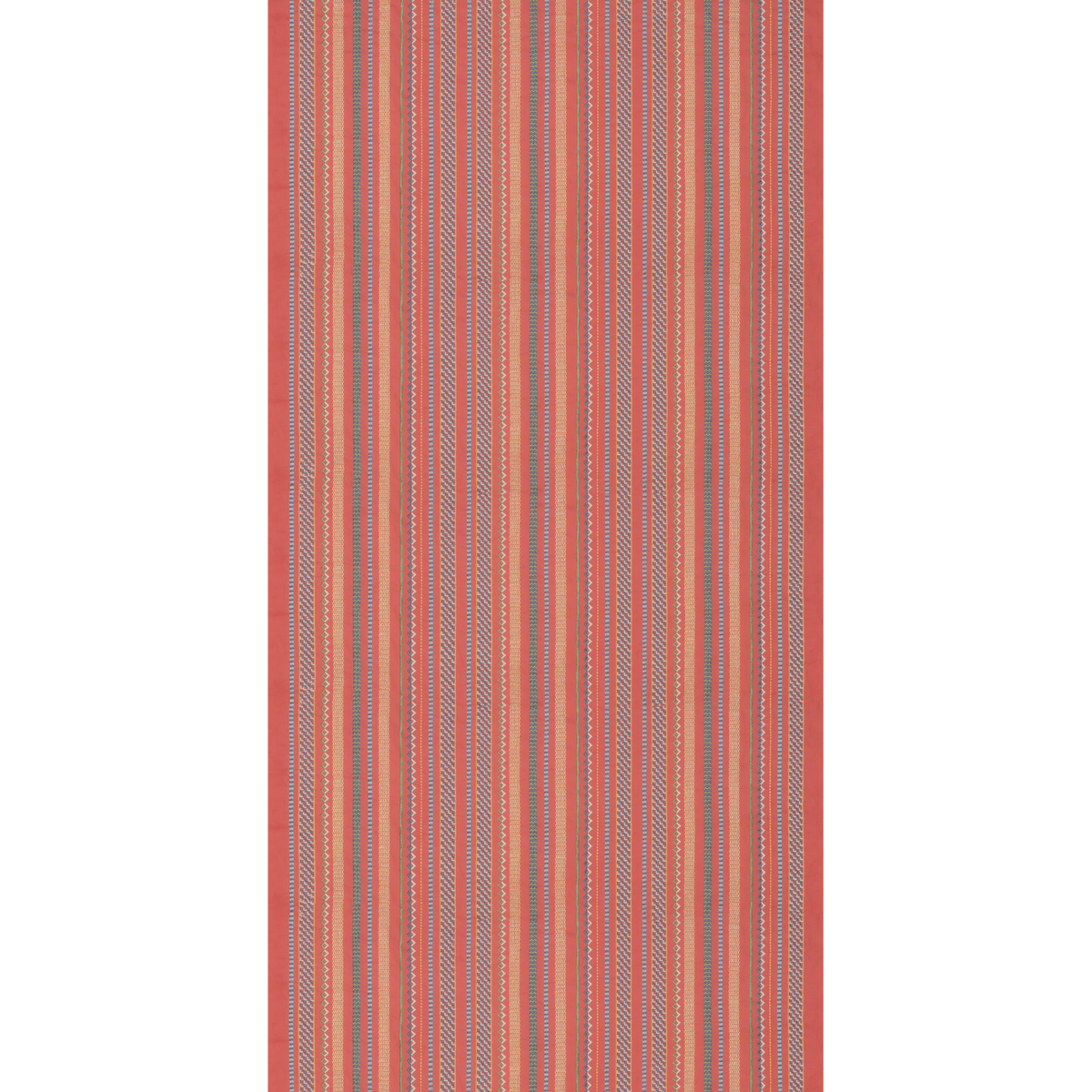 GP & J Baker | Tudor Stripe fabric - Red