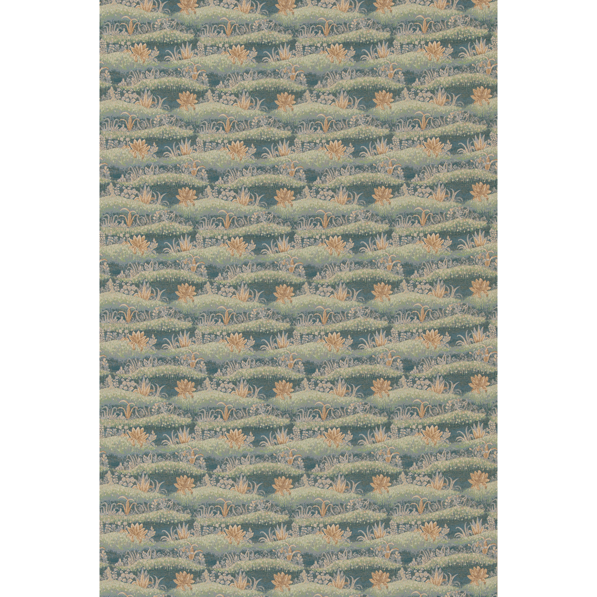 GP & J Baker | Garden Tapestry fabric - Teal