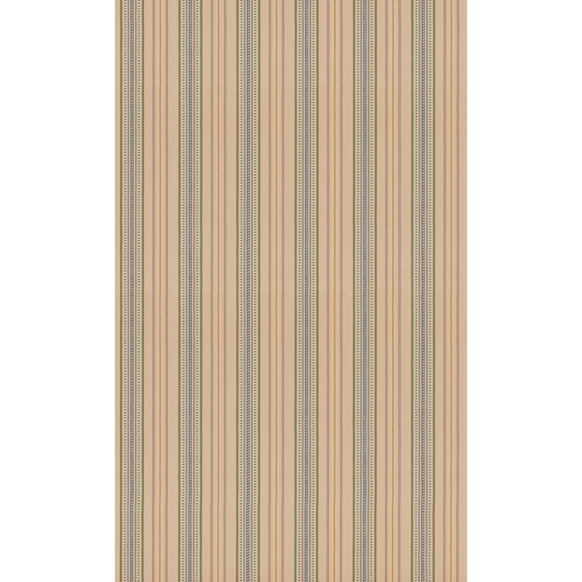 GP & J Baker | Rufus Stripe fabric - Parchment