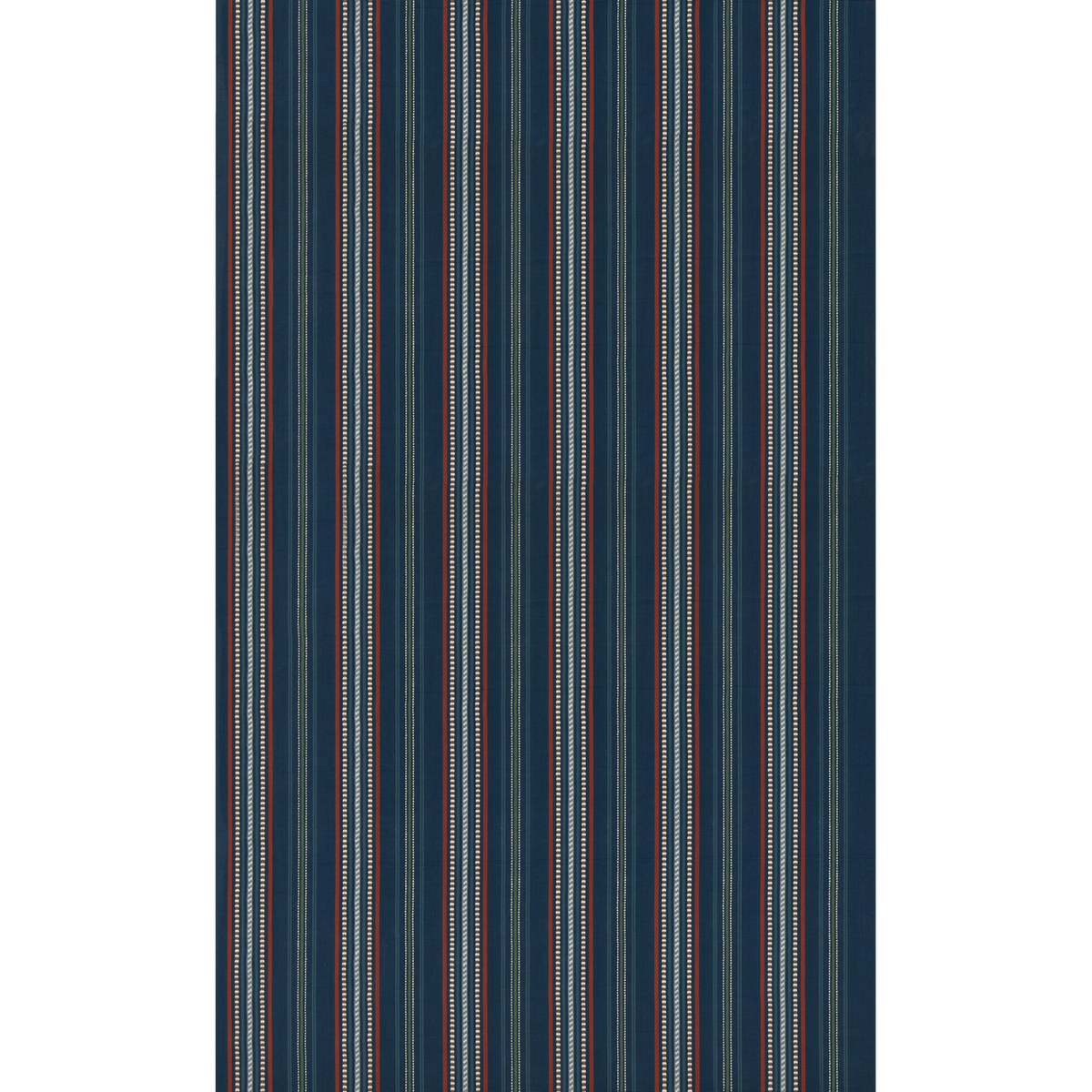 GP & J Baker | Rufus Stripe fabric - Indigo