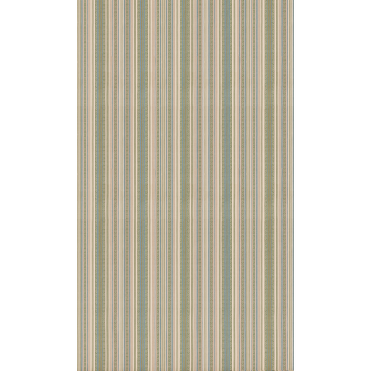 GP & J Baker | Symington Stripe fabric - Green/Blue