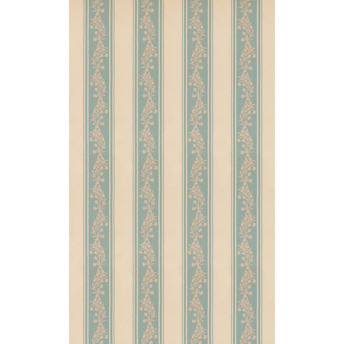 GP & J Baker | Aldbury Stripe fabric - Blue
