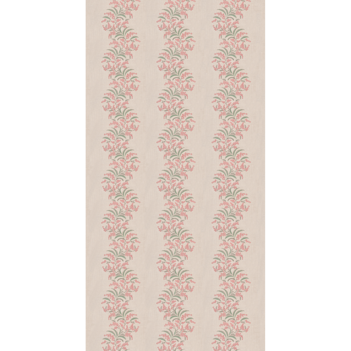 GP & J Baker | Sea Aster fabric - Soft Red