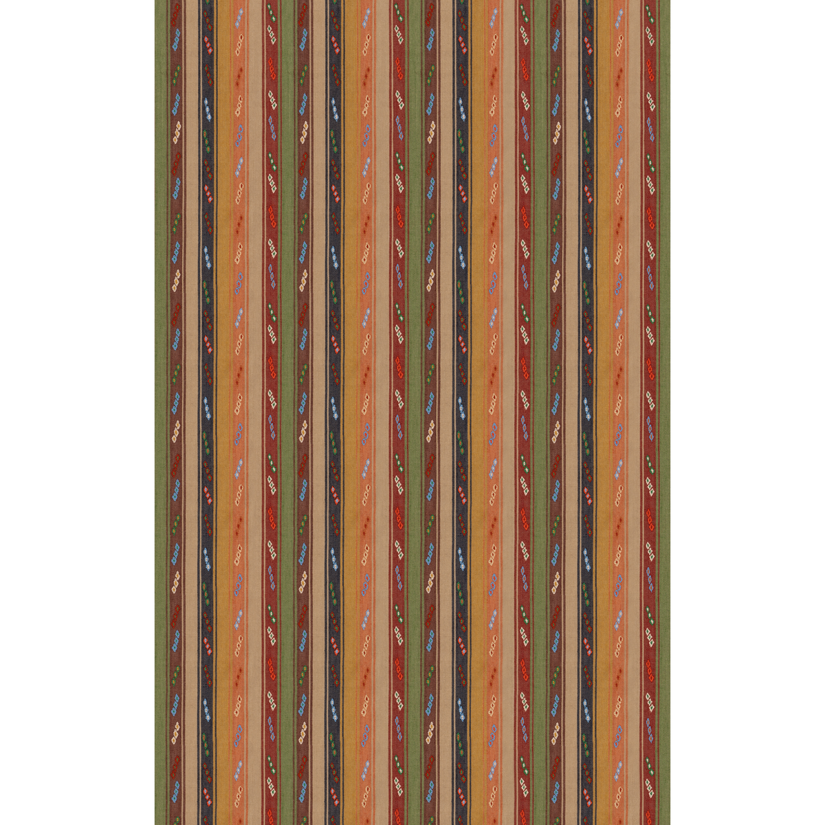 GP & J Baker | Tip Toe fabric - Earth/Indigo