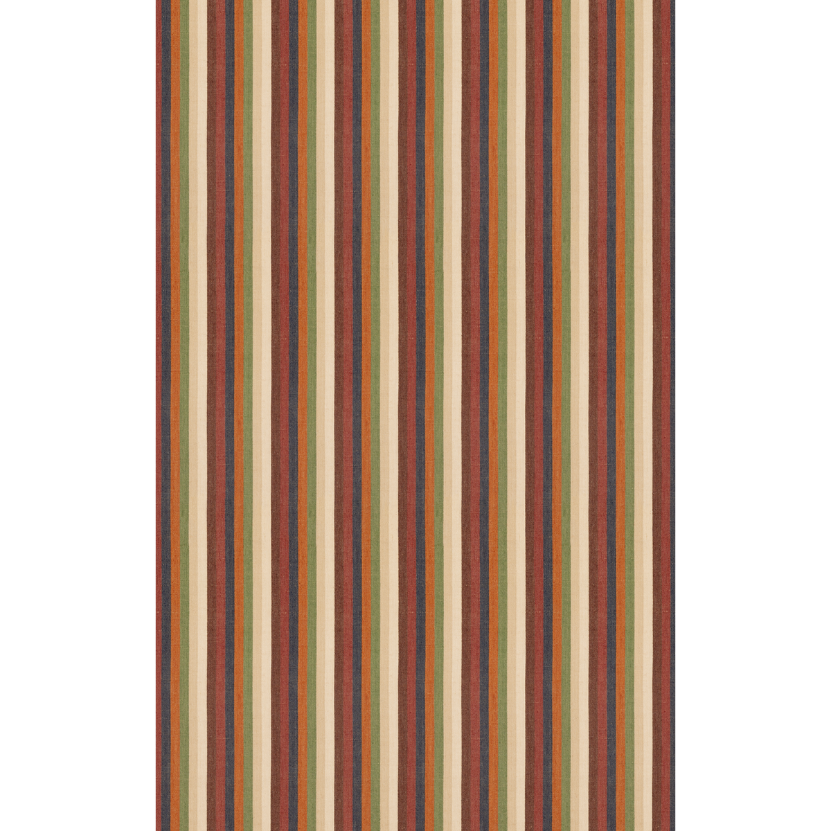 GP & J Baker | Tim's Rug fabric - Indigo/Chocolate