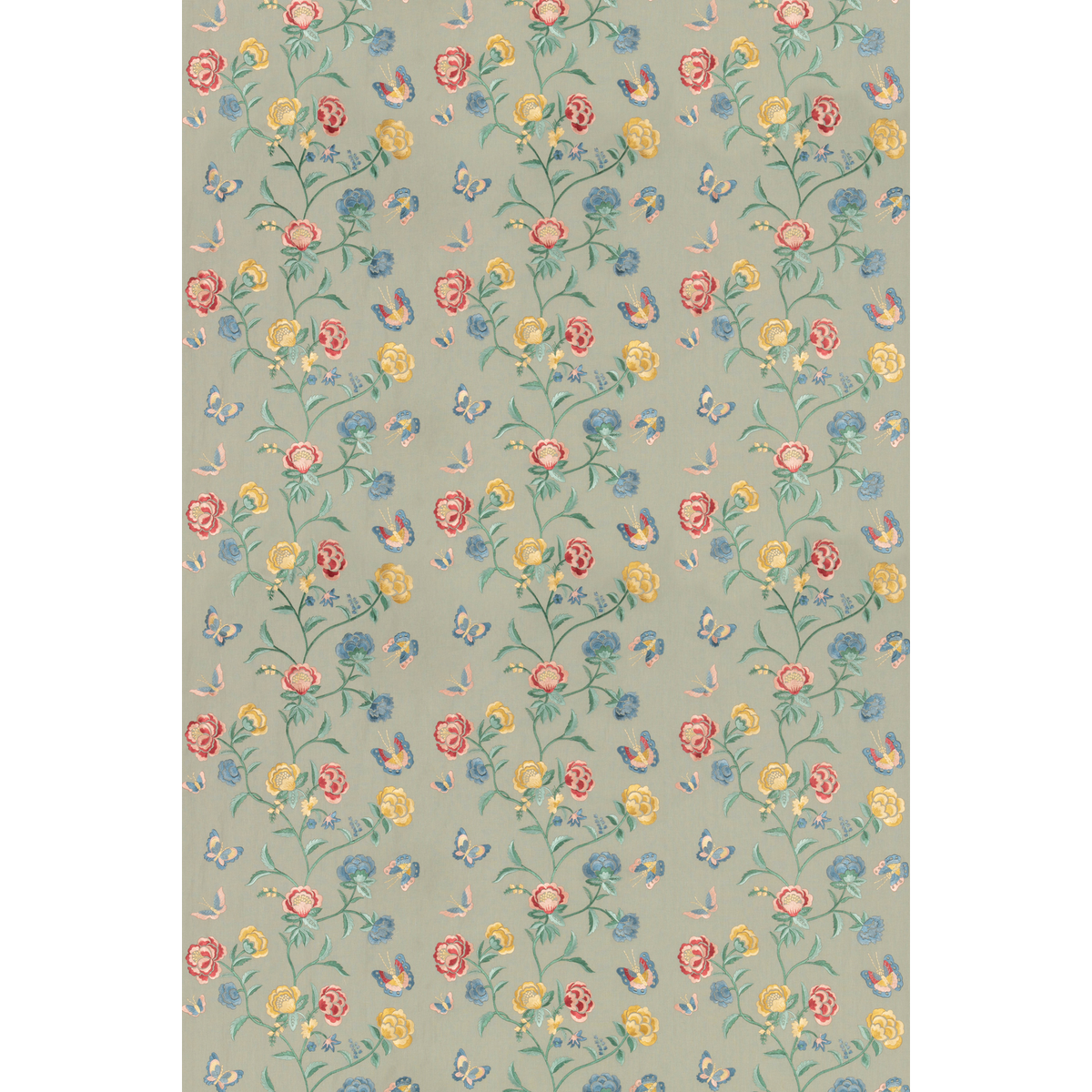 GP & J Baker | Pavilion fabric - Aqua