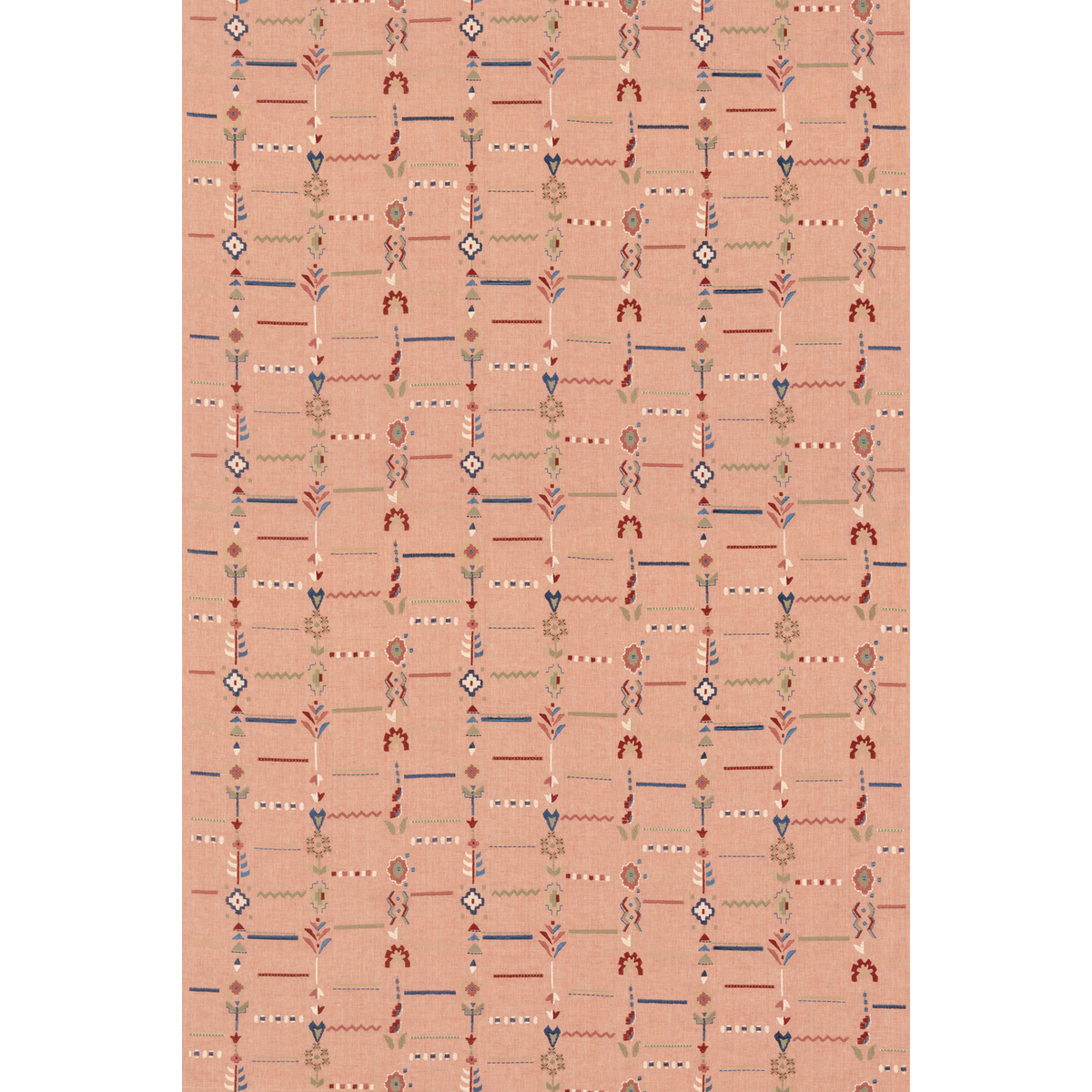 GP & J Baker | Art Stitch fabric - Rose/Blue