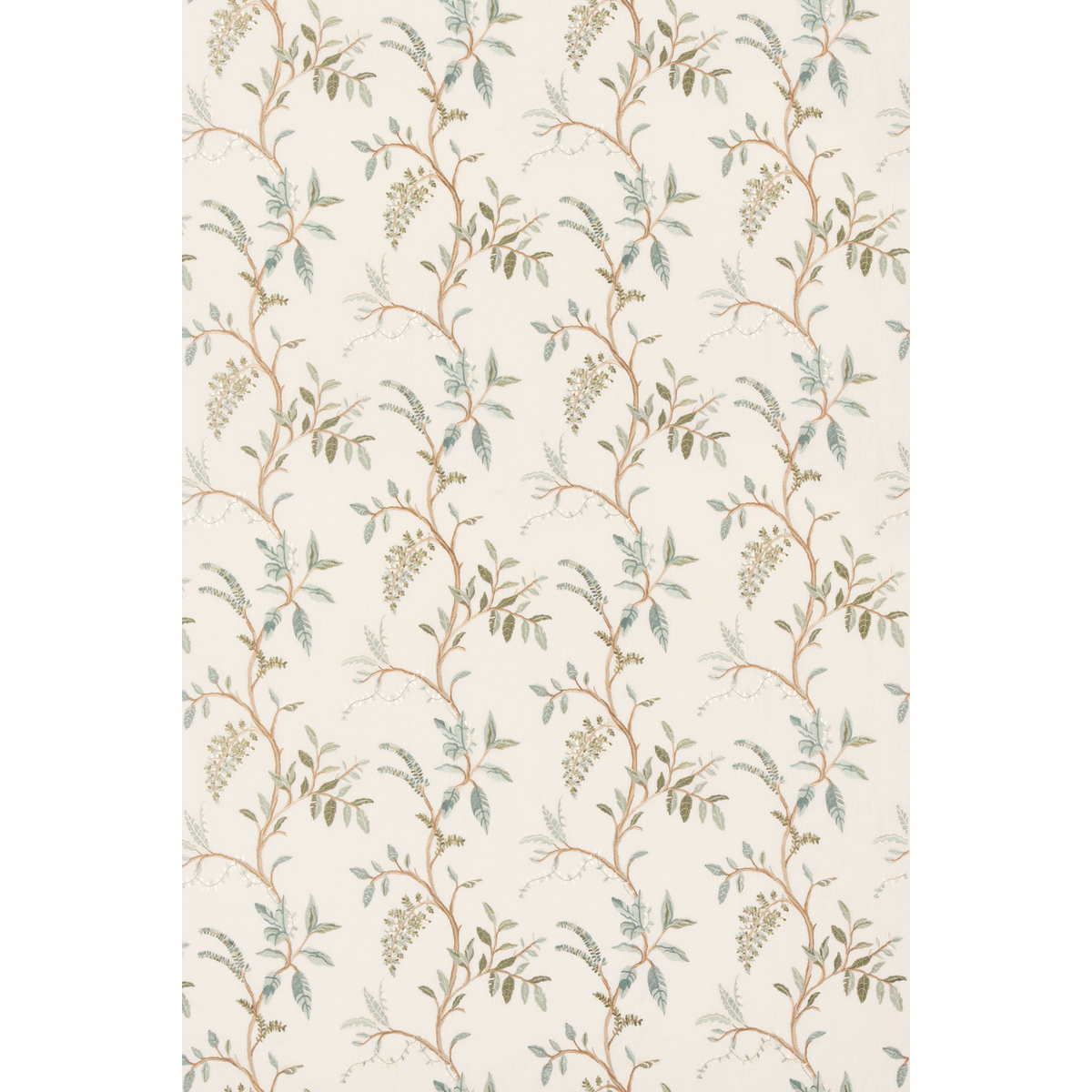 GP & J Baker | Woodland Trail fabric - Ivory/Aqua