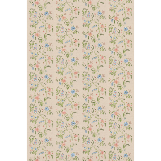 GP & J Baker | Floral Trail fabric - Pink/Green
