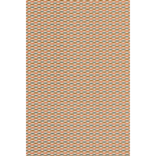 GP & J Baker | Carlyle fabric - Soft Red/Teal