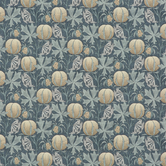 GP & J Baker | Pumpkins fabric - Indigo