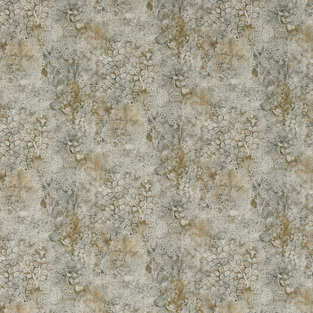GP & J Baker | Persian Garden Linen fabric - Natural
