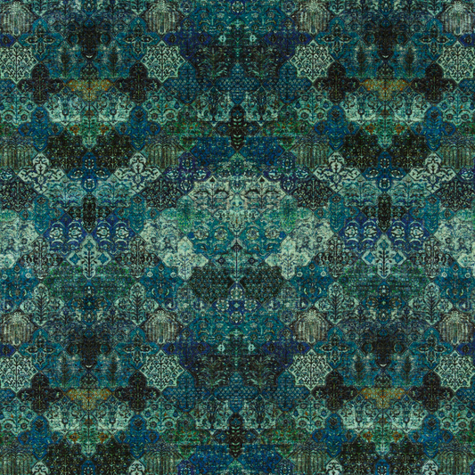 GP & J Baker | Sampul fabric - Peacock