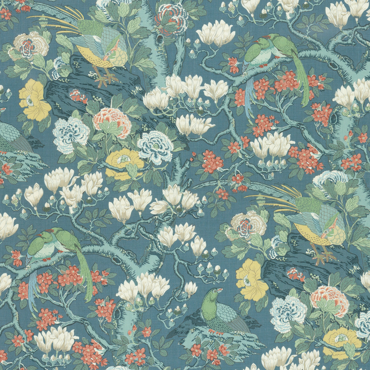 GP & J Baker | Rockbird Signature fabric - Teal