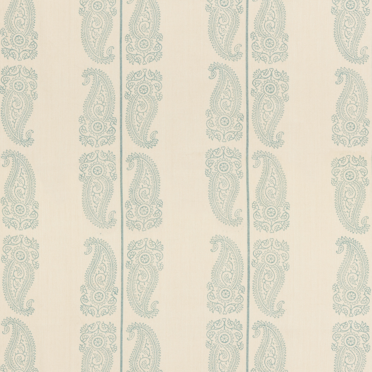 GP & J Baker | Cromer Paisley fabric - Aqua