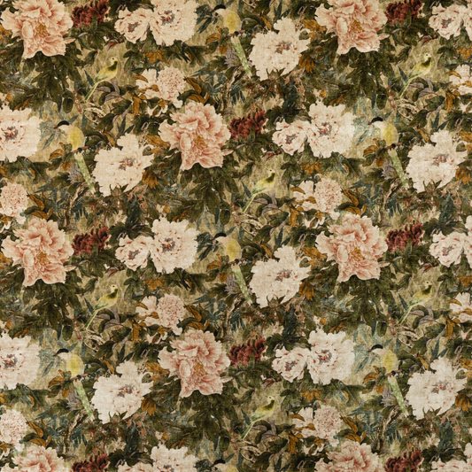 GP & J Baker | Oriental Garden fabric - Mole