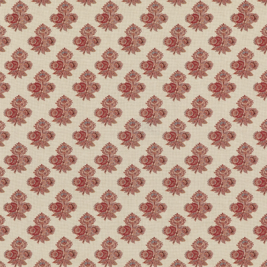 GP & J Baker | Poppy Paisley fabric - Red