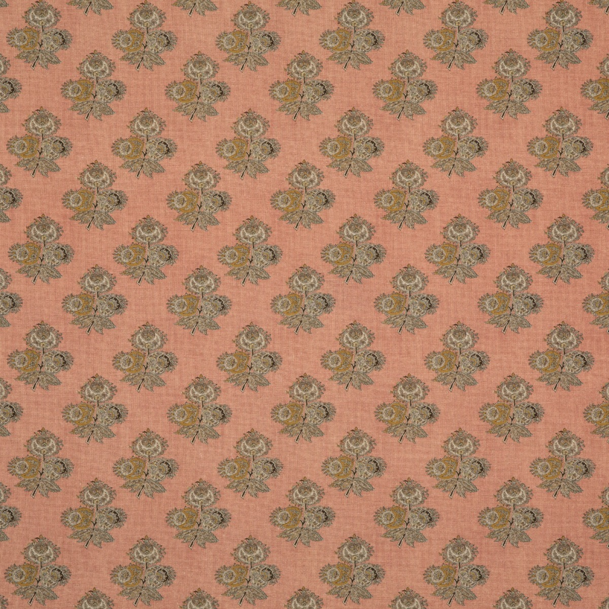 GP & J Baker | Poppy Paisley fabric - Blush