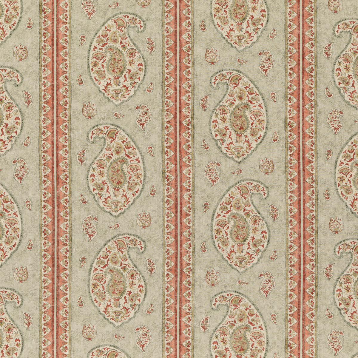 GP & J Baker | Coromandel fabric - Green