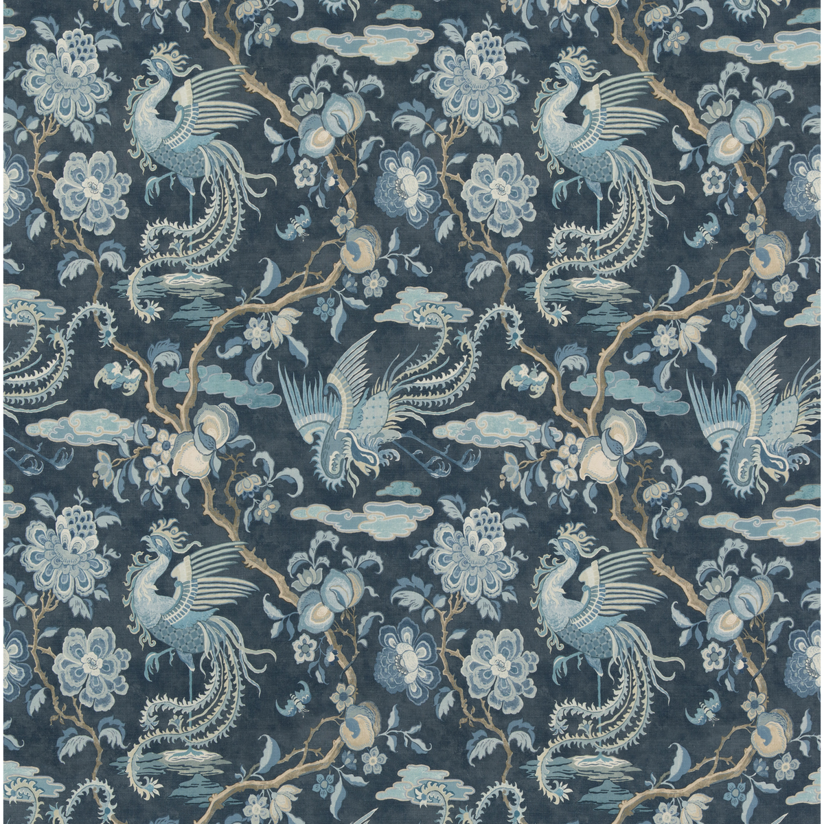 GP & J Baker | Chifu fabric - Indigo