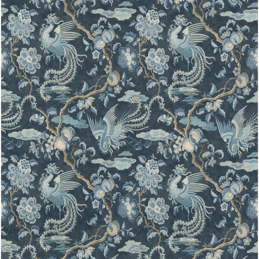 GP & J Baker | Chifu fabric - Indigo