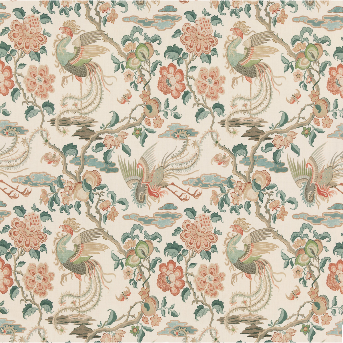 GP & J Baker | Chifu fabric - Teal