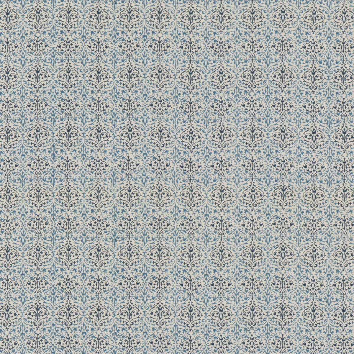 GP & J Baker | Arabesque fabric - Blue