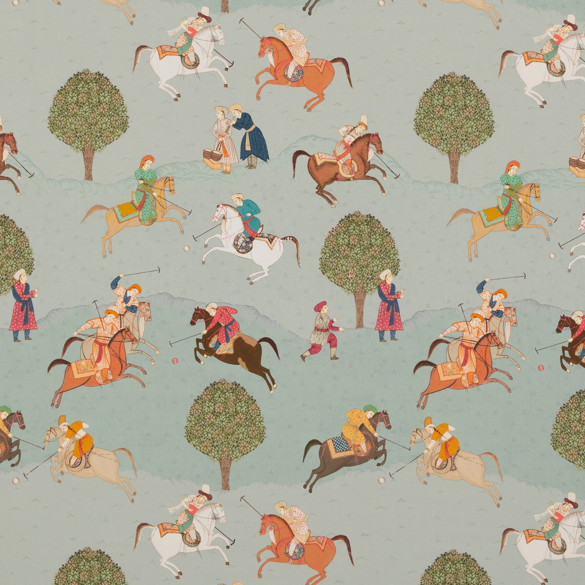 GP & J Baker | Caspian fabric - Aqua