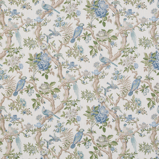 GP & J Baker | Eltham fabric - Blue