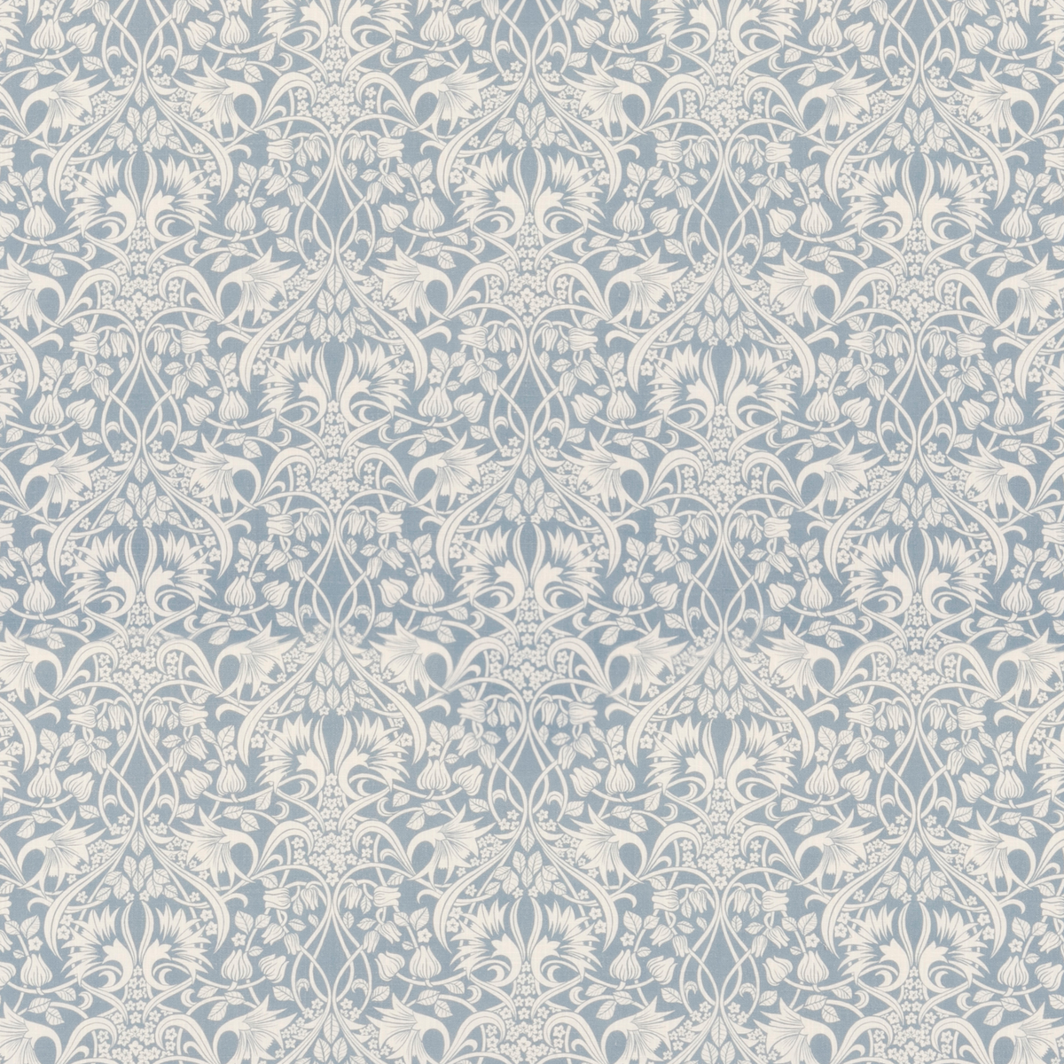 GP & J Baker | Fritillerie fabric - Blue