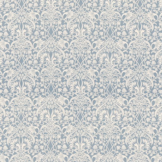 GP & J Baker | Fritillerie fabric - Blue