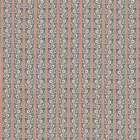 GP & J Baker | Bibury fabric - Indigo/Red