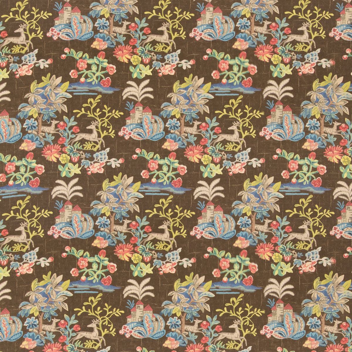 GP & J Baker | Knight's Tale Texture fabric - Cocoa