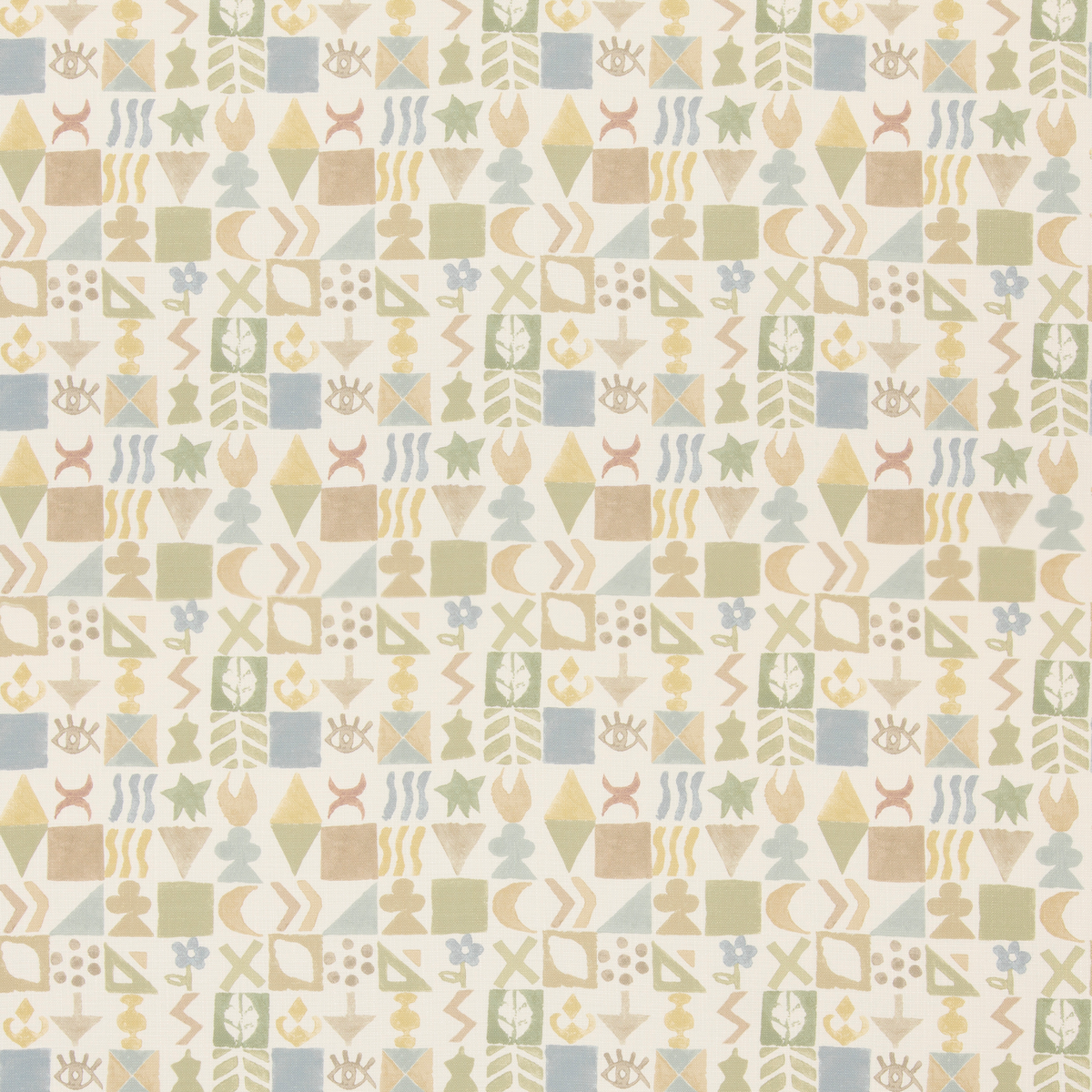 GP & J Baker | Potato Print fabric - Sage