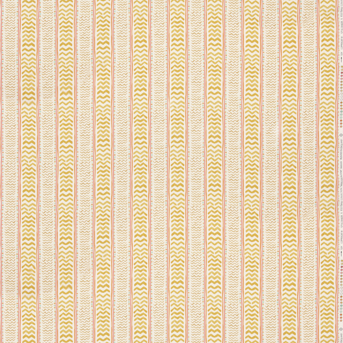 GP & J Baker | Wriggle Room fabric - Ochre