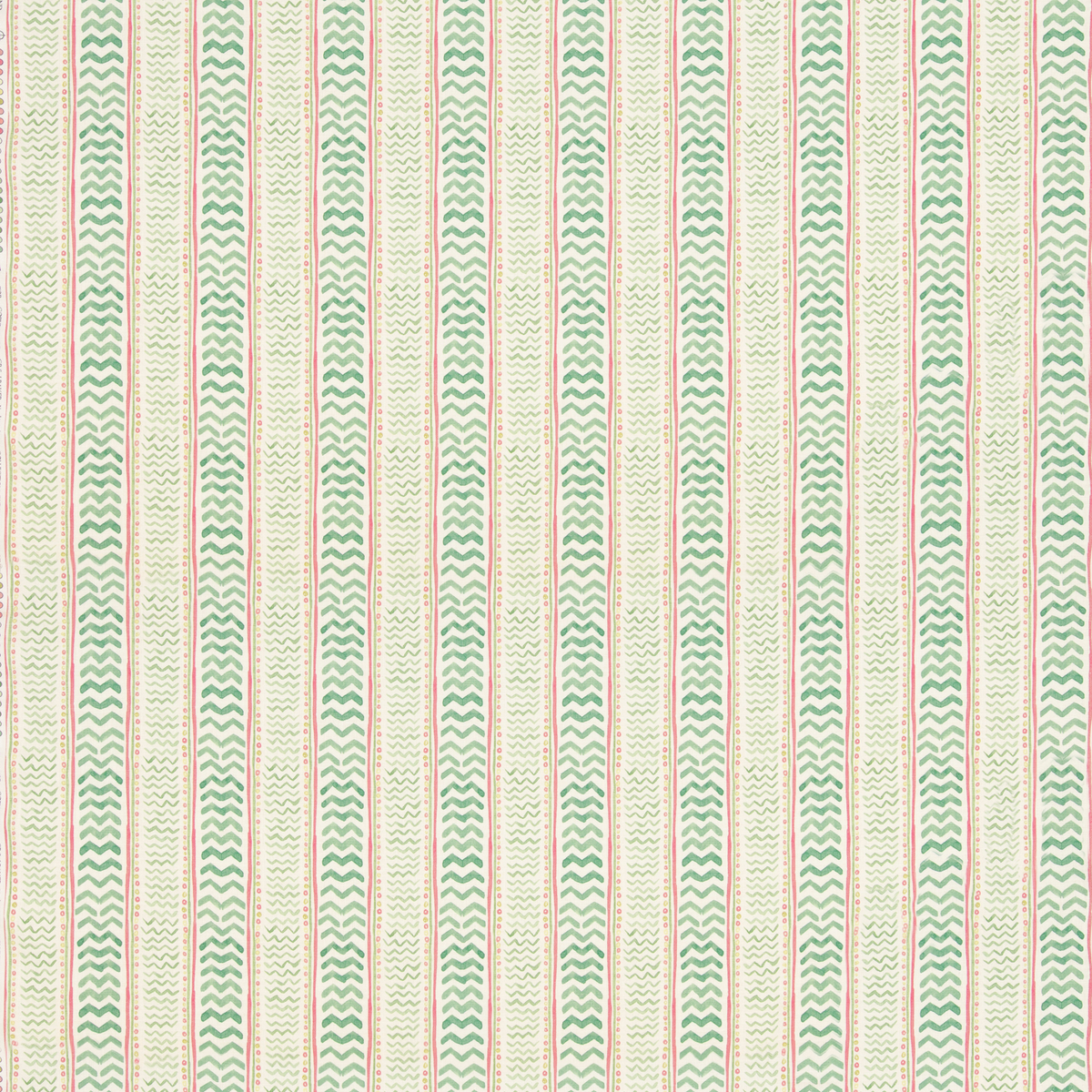 GP & J Baker | Wriggle Room fabric - Green/Pink