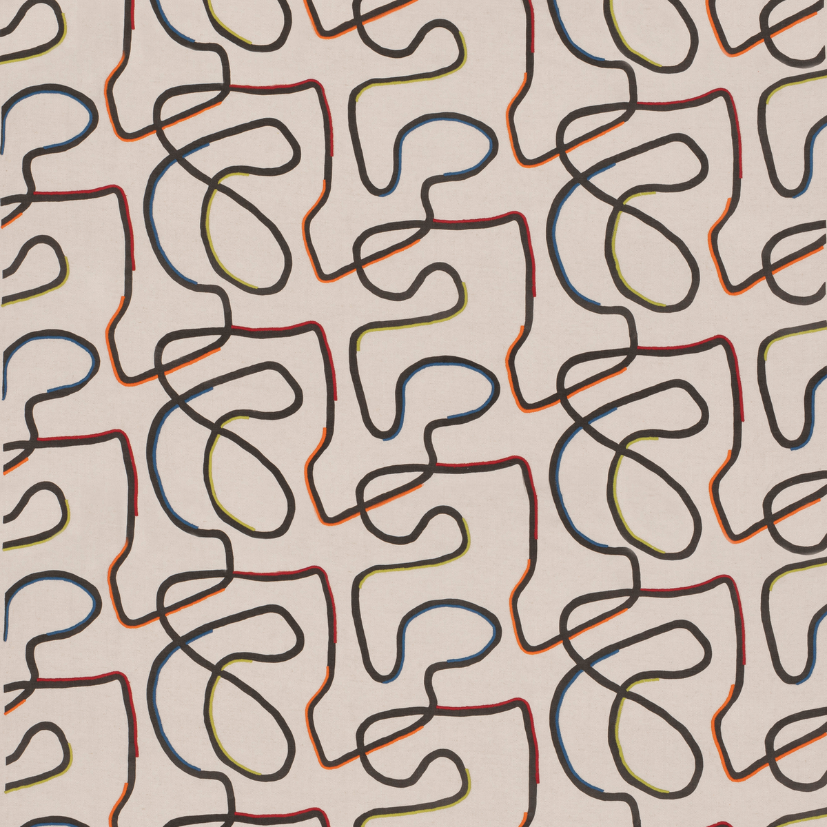 GP & J Baker | Ring Road fabric - Jewel