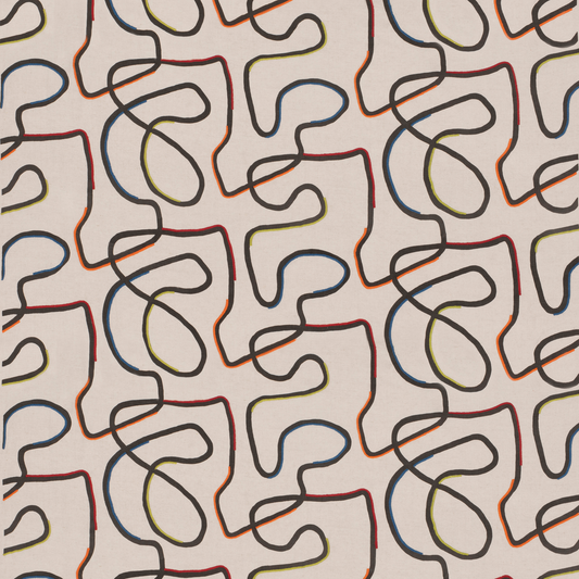 GP & J Baker | Ring Road fabric - Jewel