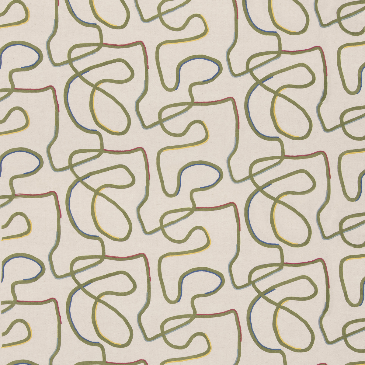 GP & J Baker | Ring Road fabric - Sage