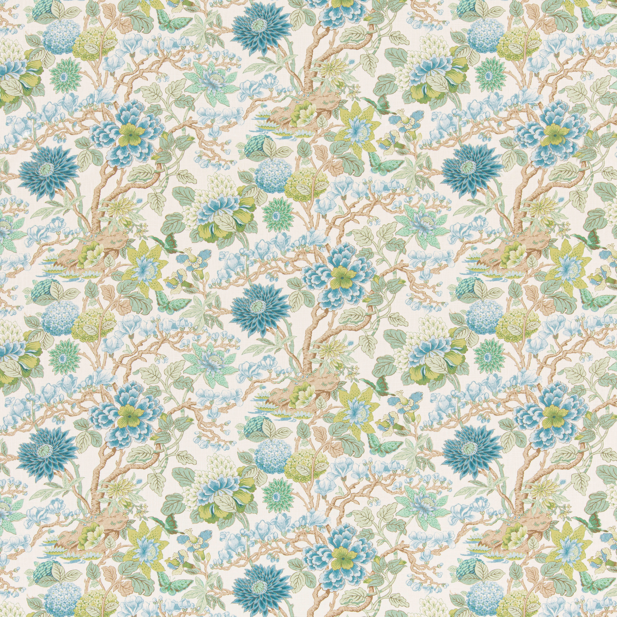 GP & J Baker | Little Magnolia fabric - Willow