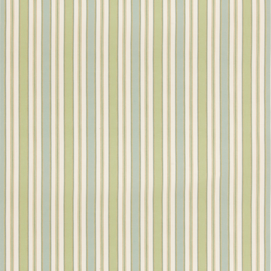 GP & J Baker | Melbourne Stripe fabric - Aqua/Green