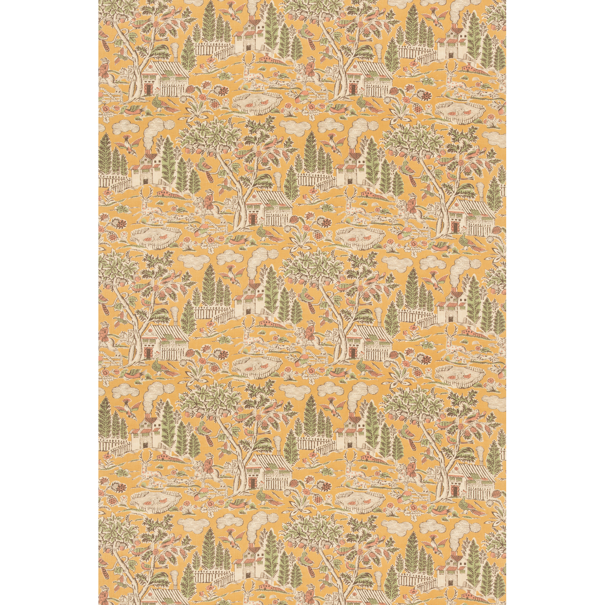 GP & J Baker | Home Park fabric - Ochre