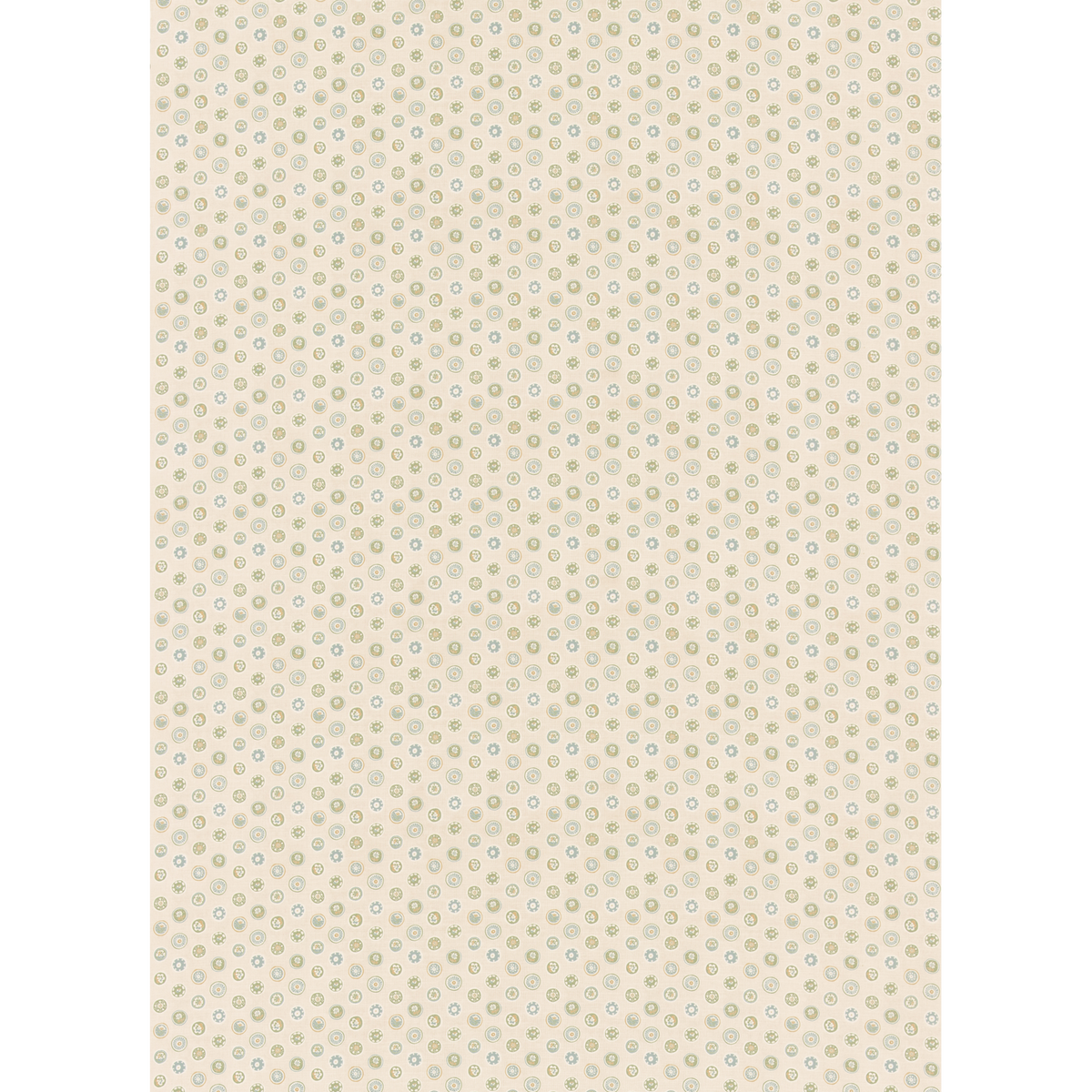 GP & J Baker | Court Buttons fabric - Blue/Green